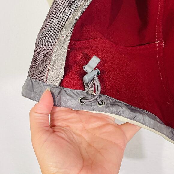 The North Face Softshell Apex Lightweight Jacket Women Medium Cream Fleece Lined - Picture 7 of 11